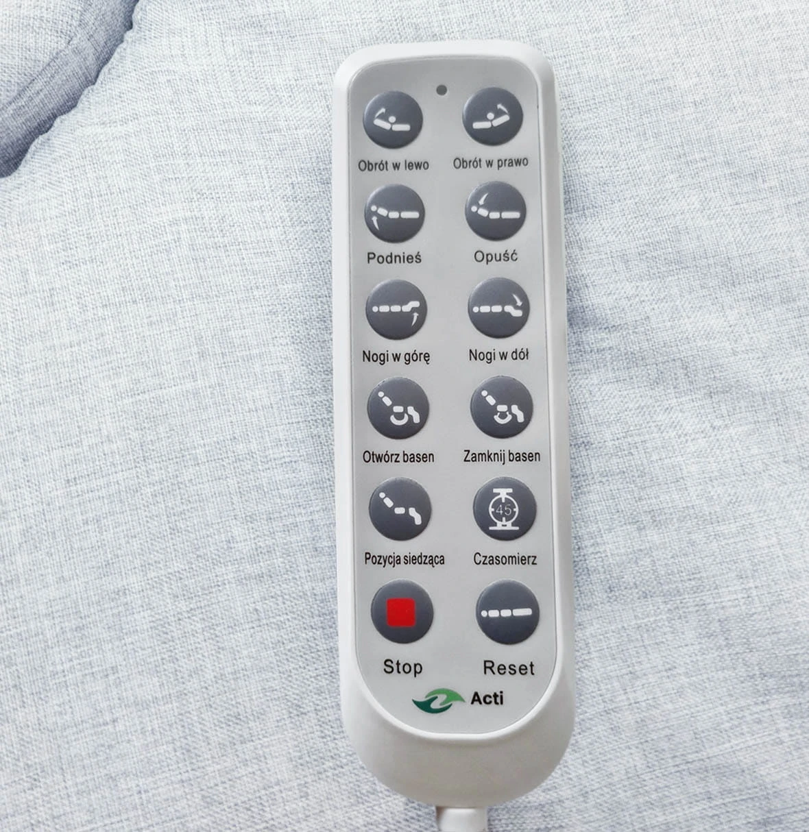 Acti Comfort – elektryczne łóżko rehabilitacyjne do opieki domowej - obrazek 3